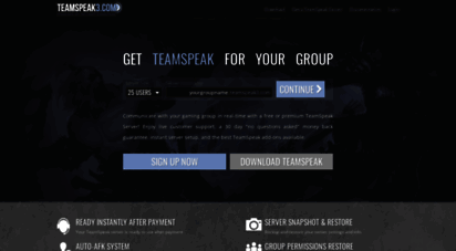 instantteamspeak.com