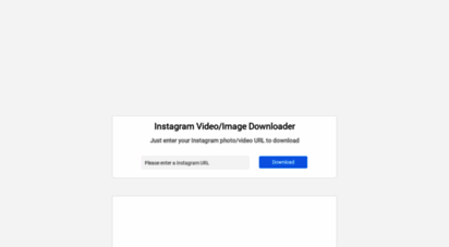 instapick.net - multiple instagram video/image downloader