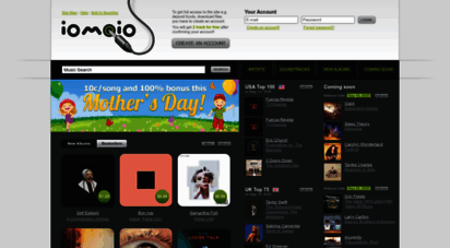 iomoio.com - download mp3 music - download movie soundtracks ost - online music store - legally purchase and download cheap mp3 music - buy mp3 music online