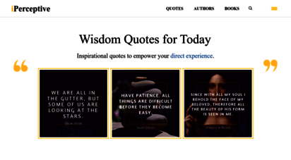 iperceptive.com - wise quotes, mysticism and direct experience - iperceptive