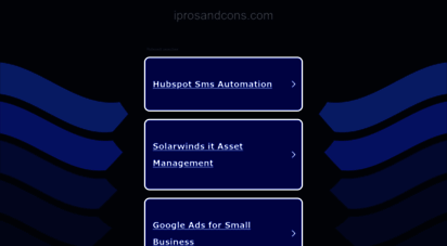 iprosandcons.com