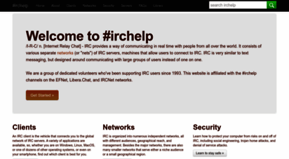 irchelp.org - internet relay chat help