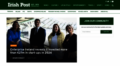 irishpost.com - the irish post - latest news for the global irish
