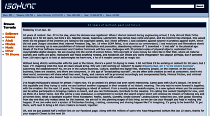 similar web sites like isohunt.ee