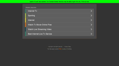 isportv13.com - ispor tv