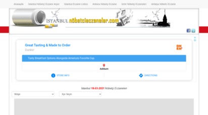 istanbulnobetcieczaneler.com - istanbul nöbetçi eczane listesi adres telefon ve harita bilgileri