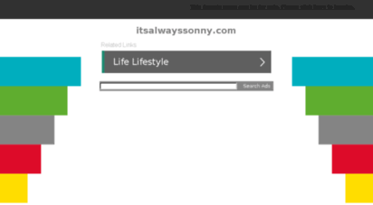 itsalwayssonny.com