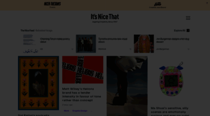 itsnicethat.com - it´s nice that