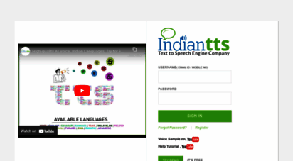 similar web sites like ivr.indiantts.co.in