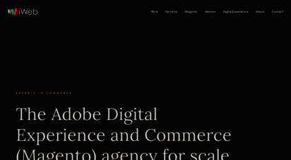 iweb.co.uk - ecommerce website design agency: staffordshire & london