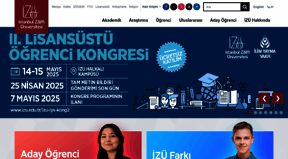 izu.edu.tr - istanbul sabahattin zaim üniversitesi