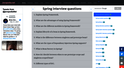 javapedia.net - 42 spring interview questions