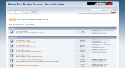 jazzcikardesler.com - honda jazz türkiye forumu - jazzcı kardeşler • portal