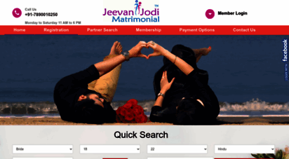 jeevanjodimatrimonial.com