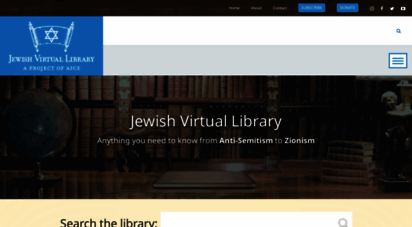 jewishvirtuallibrary.org - jewish virtual library
