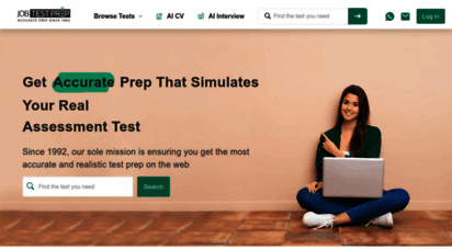 jobtestprep.com - leading source for tailored &amp verified practice tests - jobtestprep