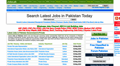similar web sites like jobz.pk
