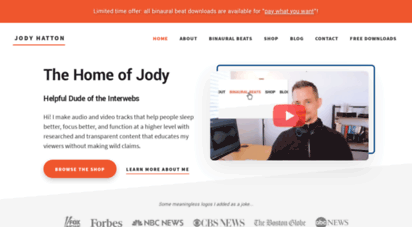 jodyhatton.com - jody hatton - helpful dude of the interwebs