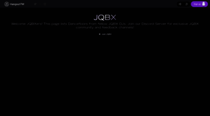 jqbx.fm - jqbx - listen together. dj online. discover new music.