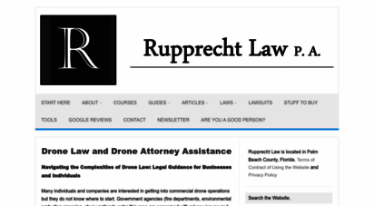 jrupprechtlaw.com - drone law and drone attorney ssistance -