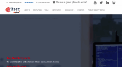 jtsec.es - jtsec  it security company  it security & certification
