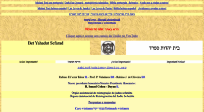 similar web sites like judaismo-iberico.org