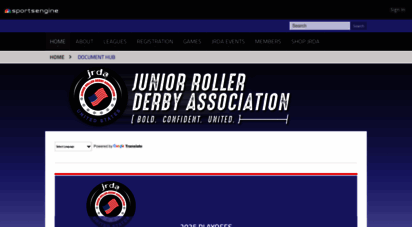 juniorrollerderby.org