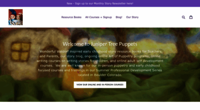 junipertreepuppets.com