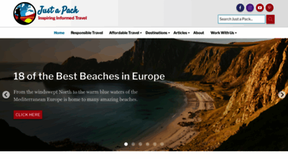 justapack.com - just a pack - inspiring informed travel