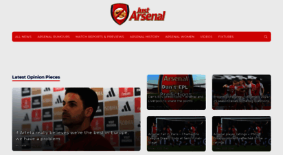 justarsenal.com - just arsenal news  arsenal transfer news & rumours  arsenal fc team news