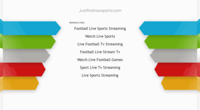 justfirstrowsports.com