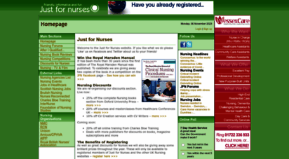 justfornurses.co.uk