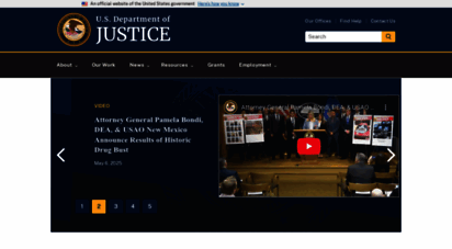justice.gov - u.s. department of justice