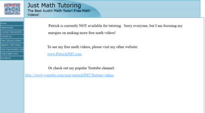 justmathtutoring.com