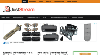 juststream.io - just stream - one stop streaming solution