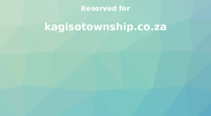 kagisotownship.co.za