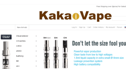 kakaovape.com