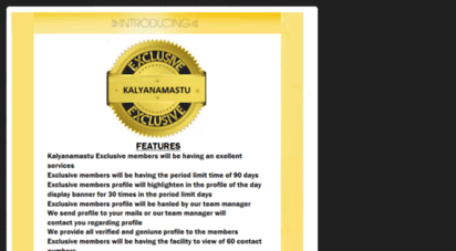 kalyanamastumatrimonial.com