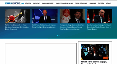 kamupersoneli.net - kamu personeli haberleri - iş ilanları - işçi alımı - işkur iş ilanları