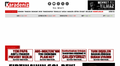 karadenizgazete.com.tr - karadeniz gazetesi  karadeniz´in en büyük basılı, internet gazetesi