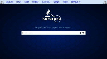 kararara.com - yargıtay ve danıştay kararları - içtihat arama motoru - hukuk forumu
