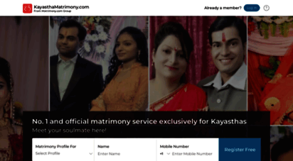 kayasthamatrimony.com - kayastha matrimony - matrimonial - communitymatrimony.com