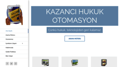 kazanci.com.tr - kazanci hukuk otomasyon