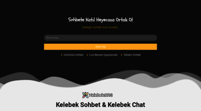 kelebek.org - kelebek.org - sohbet, chat, sohbet odaları, mobil sohbet