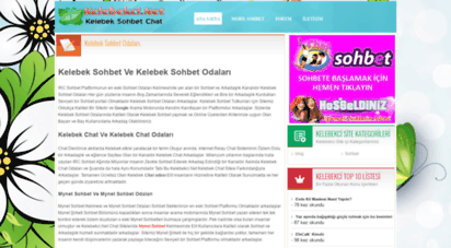 kelebekci.net - kelebekci, kelebek sohbet, kelebek chat sohbet odaları
