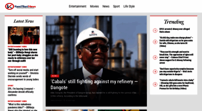 kemifilani.ng - latest nigerian news today, nigerian online newspaper - kemi filani news