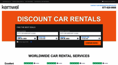 kemwel.com - kemwel cheap car rentals, airfare, and hotels