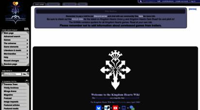khwiki.com - kingdom hearts wiki, the kingdom hearts encyclopedia