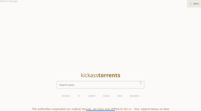 kickass.cd - kat - kickss torrents
