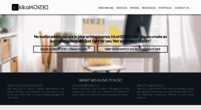 kikawebdesign.com - ramona based, san diego web design company  kikadesign